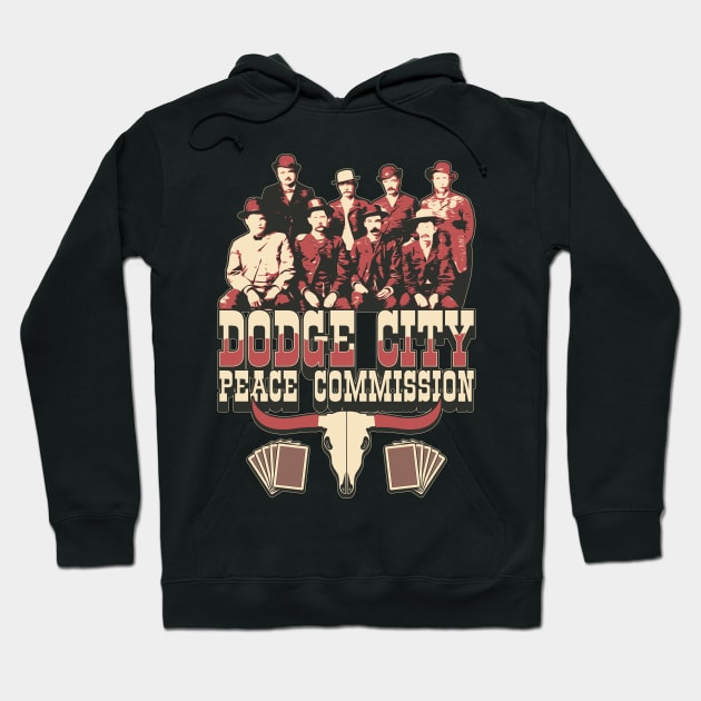 Dodge City Peace Commission Hoodie by robotrobotROBOT